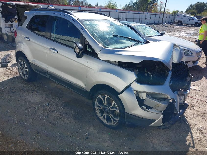 2020 Ford Ecosport Ses VIN: MAJ6S3JL7LC389131 Lot: 40901002