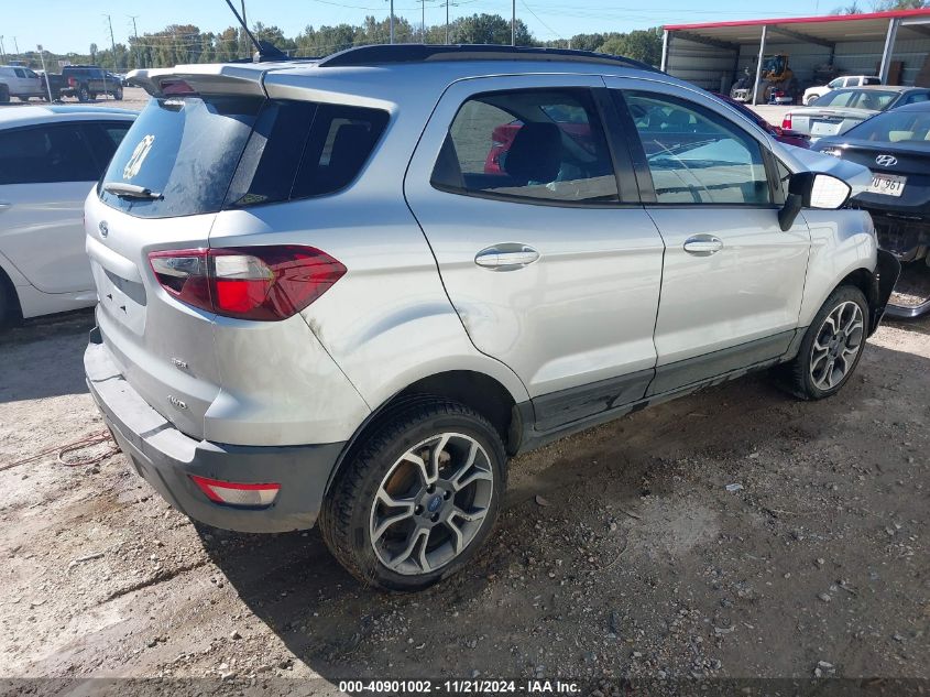 2020 Ford Ecosport Ses VIN: MAJ6S3JL7LC389131 Lot: 40901002