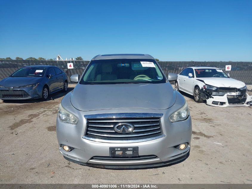 2013 Infiniti Jx35 VIN: 5N1AL0MN8DC307918 Lot: 40901006