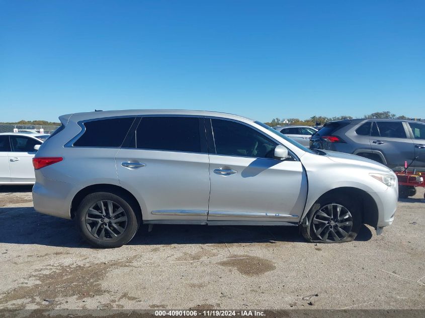 2013 Infiniti Jx35 VIN: 5N1AL0MN8DC307918 Lot: 40901006