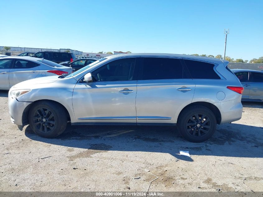 2013 Infiniti Jx35 VIN: 5N1AL0MN8DC307918 Lot: 40901006