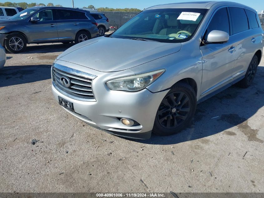 2013 Infiniti Jx35 VIN: 5N1AL0MN8DC307918 Lot: 40901006