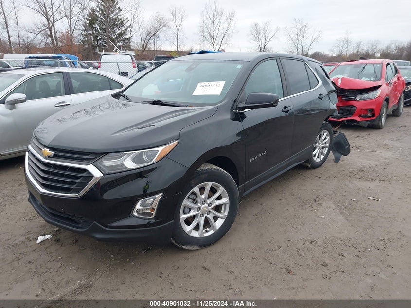 VIN 2GNAXKEVXM6140934 2021 CHEVROLET EQUINOX FWD LT
