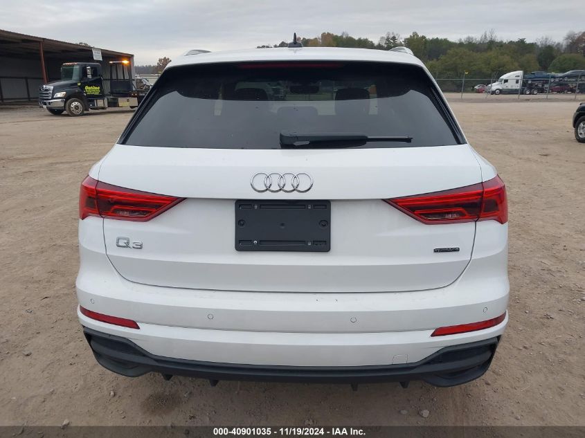 2024 Audi Q3 Premium 45 Tfsi S Line Quattro Tiptronic VIN: WA1DECF36R1185601 Lot: 40901035