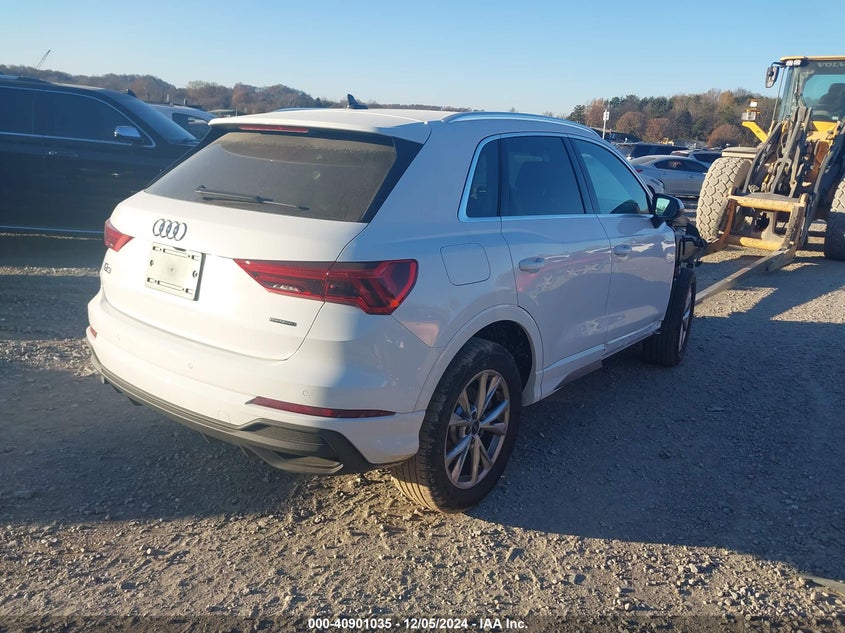 Vin: wa1decf36r1185601, lot: 41390727, audi q3 premium 45 tfsi s line quattro tiptronic 20244