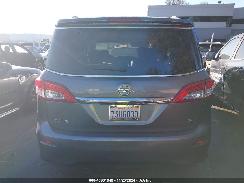 2016 Nissan Quest Platinum/S/Sl/Sv VIN: JN8AE2KP7G9156459 Lot: 40901040