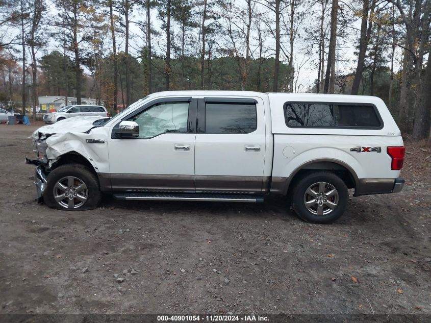 2020 Ford F-150 Lariat VIN: 1FTEW1EP4LFB98342 Lot: 40901054