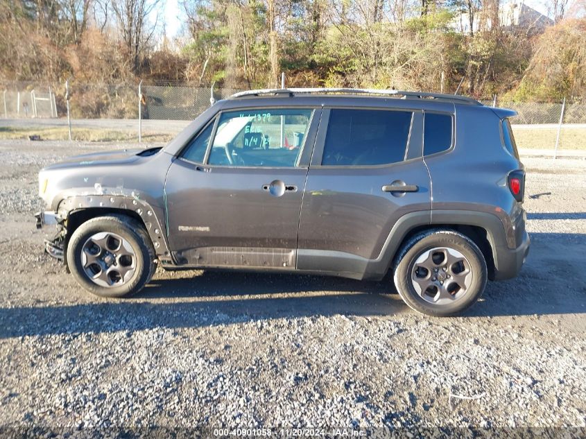 2017 Jeep Renegade Sport Fwd VIN: ZACCJAAB2HPG17700 Lot: 40901058