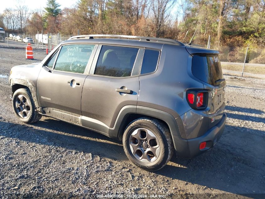 2017 Jeep Renegade Sport Fwd VIN: ZACCJAAB2HPG17700 Lot: 40901058