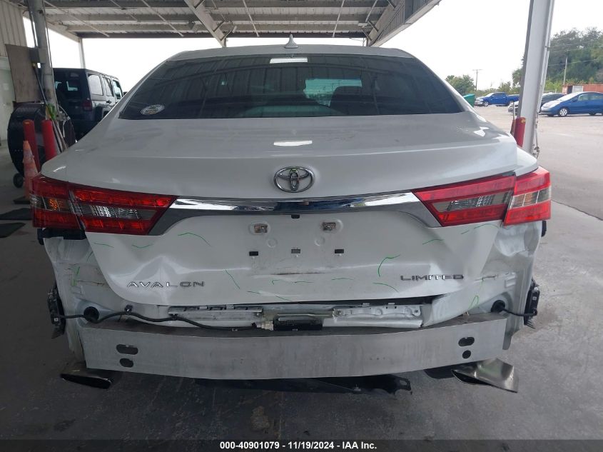 2016 Toyota Avalon Limited VIN: 4T1BK1EB8GU227423 Lot: 40901079