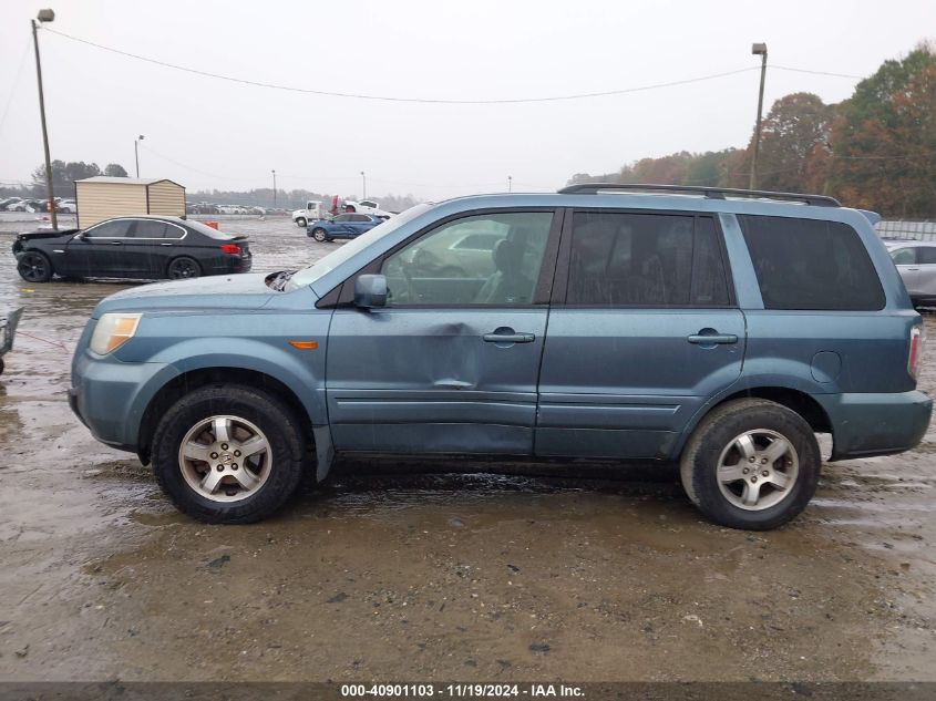 2006 Honda Pilot Ex-L VIN: 5FNYF286X6B029330 Lot: 40901103