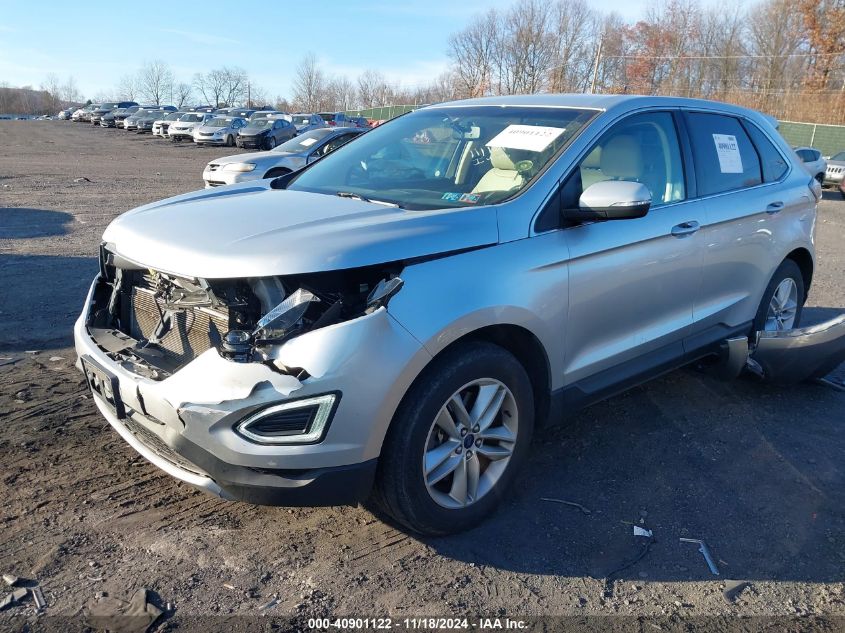 VIN 2FMPK4J82HBB76221 2017 Ford Edge, Sel no.2