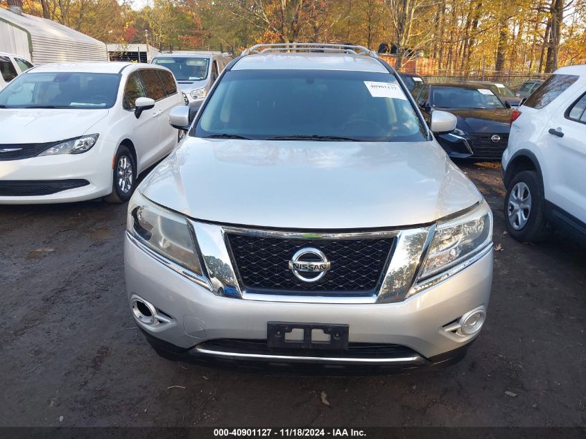 2015 Nissan Pathfinder S VIN: 5N1AR2MM4FC697503 Lot: 40901127