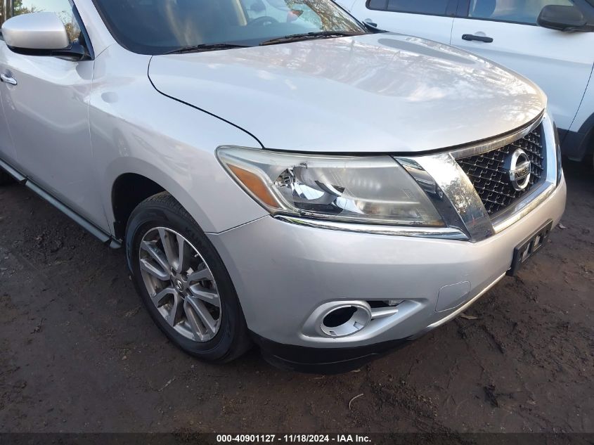 2015 Nissan Pathfinder S VIN: 5N1AR2MM4FC697503 Lot: 40901127