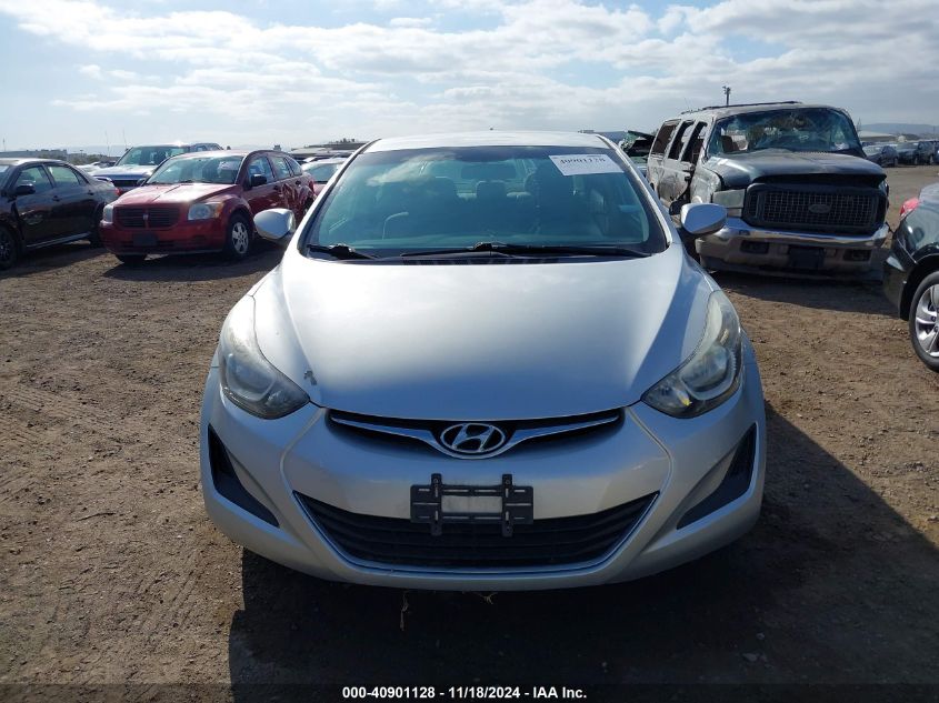 2016 Hyundai Elantra Se VIN: 5NPDH4AEXGH736825 Lot: 40901128