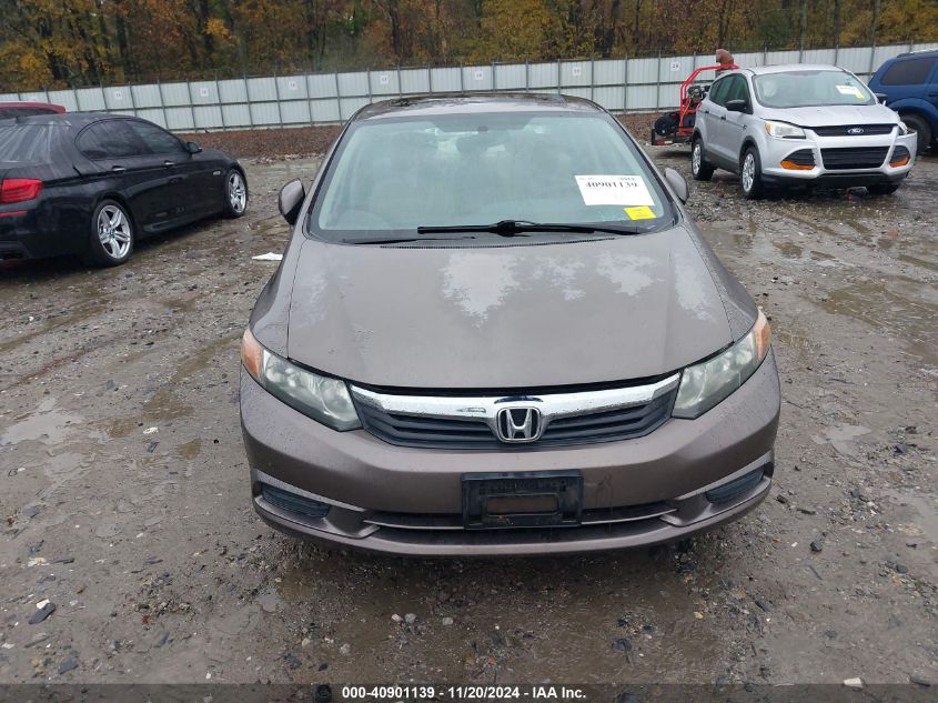 2012 Honda Civic Ex VIN: 2HGFB2F84CH514058 Lot: 40901139