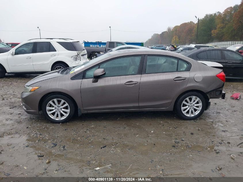 2012 Honda Civic Ex VIN: 2HGFB2F84CH514058 Lot: 40901139