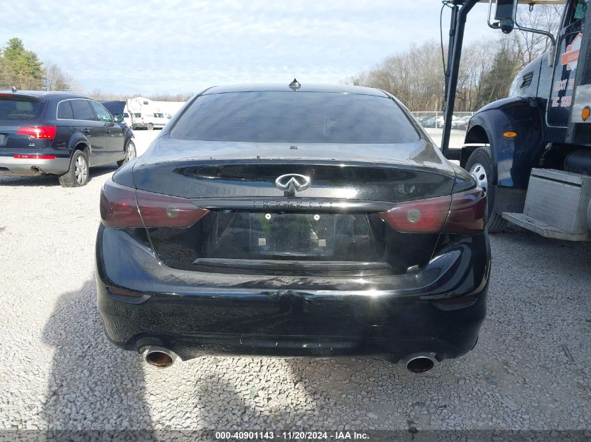 2014 Infiniti Q50 Premium VIN: JN1BV7AR7EM695483 Lot: 40901143