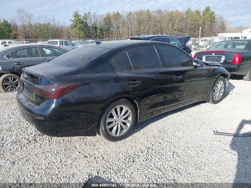 VIN JN1BV7AR7EM695483 2014 Infiniti Q50, Premium no.4