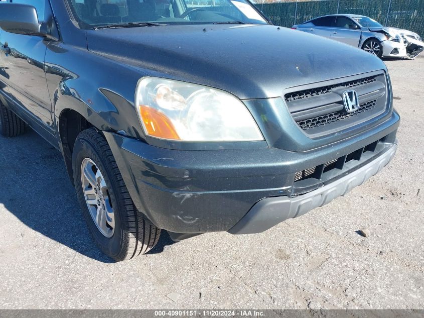 2004 Honda Pilot Ex VIN: 2HKYF18474H522017 Lot: 40901151