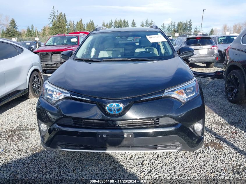 2016 Toyota Rav4 Hybrid Limited VIN: JTMDJREV7GD021180 Lot: 40901180