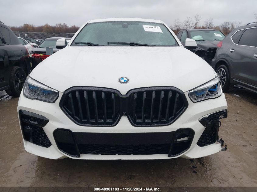 2023 BMW X6 xDrive40I VIN: 5UXCY6C08P9R69327 Lot: 40901183