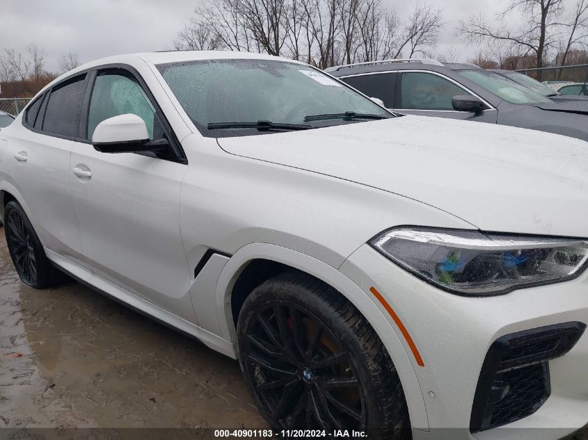 2023 BMW X6 xDrive40I VIN: 5UXCY6C08P9R69327 Lot: 40901183