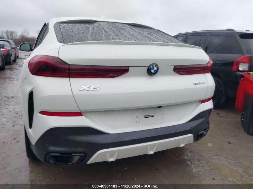 2023 BMW X6 xDrive40I VIN: 5UXCY6C08P9R69327 Lot: 40901183