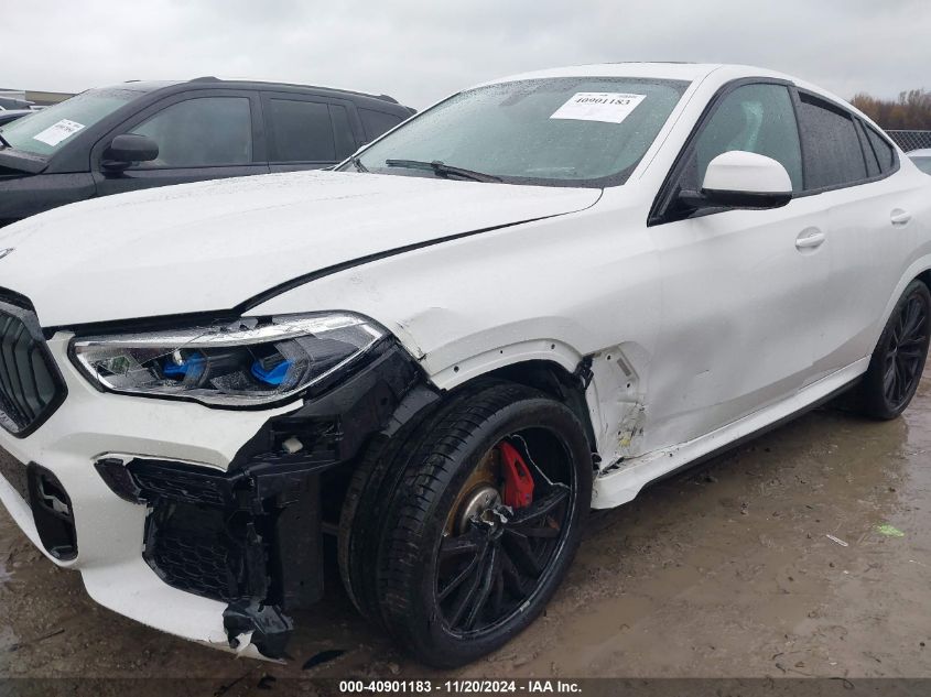 2023 BMW X6 xDrive40I VIN: 5UXCY6C08P9R69327 Lot: 40901183