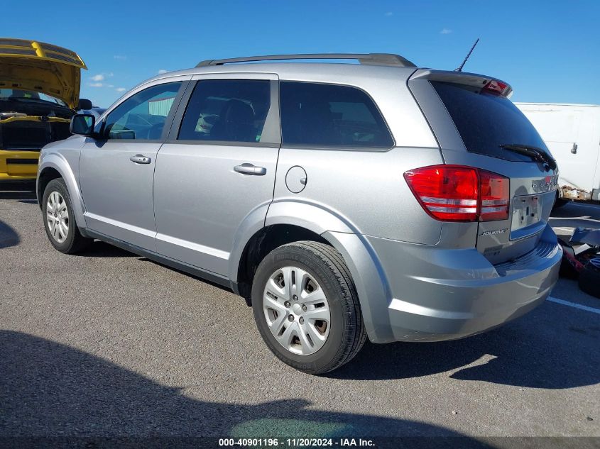 2016 Dodge Journey Se VIN: 3C4PDCABXGT115979 Lot: 40901196