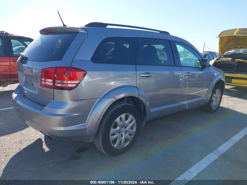 2016 Dodge Journey Se VIN: 3C4PDCABXGT115979 Lot: 40901196