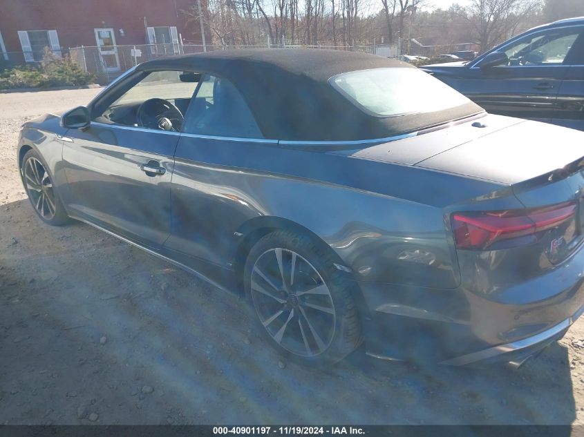 2023 Audi S5 Cabriolet Premium Plus Tfsi Quattro Tiptronic VIN: WAUW4GF59PN000440 Lot: 40901197