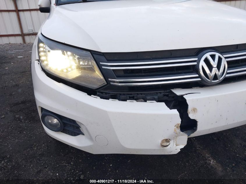 2013 Volkswagen Tiguan Sel VIN: WVGBV7AX1DW545041 Lot: 40901217