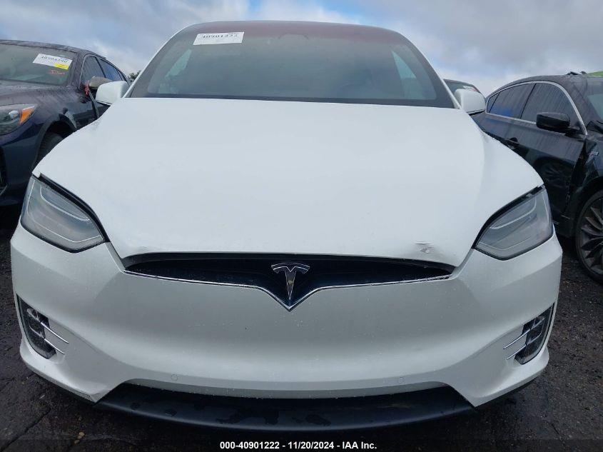 2020 Tesla Model X Long Range Dual Motor All-Wheel Drive/Long Range Plus Dual Motor All-Wheel Drive VIN: 5YJXCDE22LF301401 Lot: 40901222