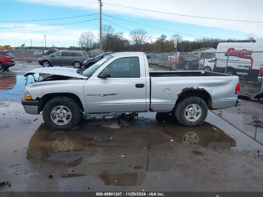 2001 Dodge Dakota Slt/Sport VIN: 1B7FL26XX1S159244 Lot: 40901247