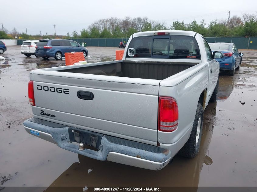 2001 Dodge Dakota Slt/Sport VIN: 1B7FL26XX1S159244 Lot: 40901247