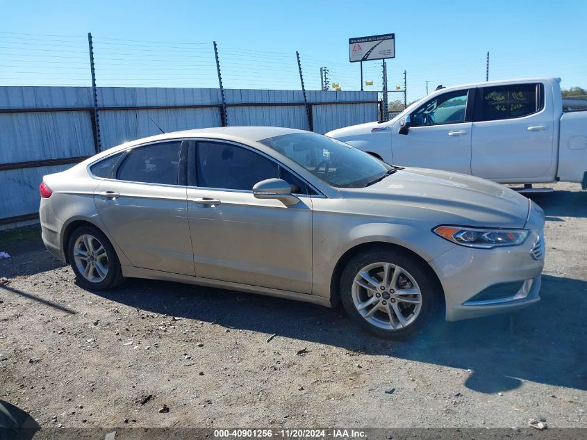 2018 Ford Fusion Se VIN: 3FA6P0HDXJR126676 Lot: 40901256