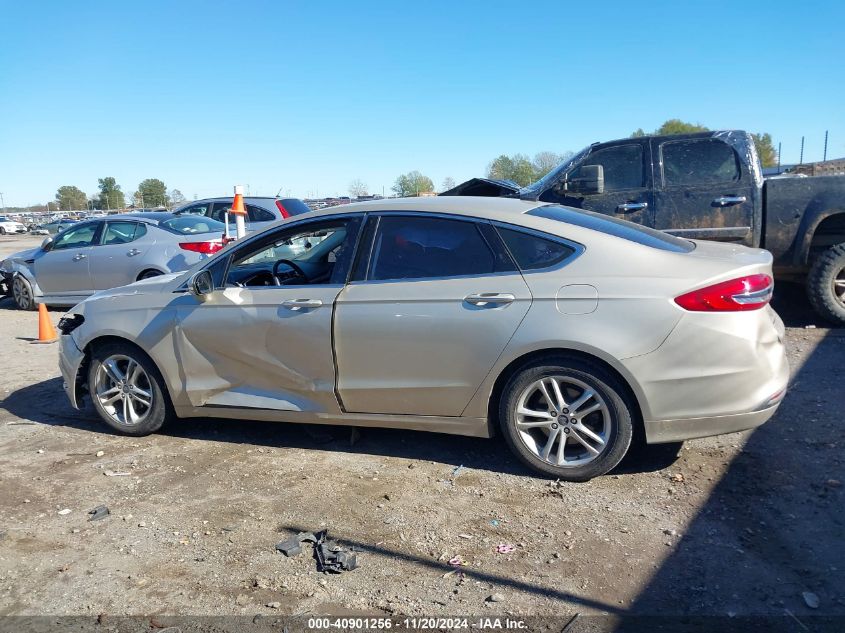 2018 Ford Fusion Se VIN: 3FA6P0HDXJR126676 Lot: 40901256