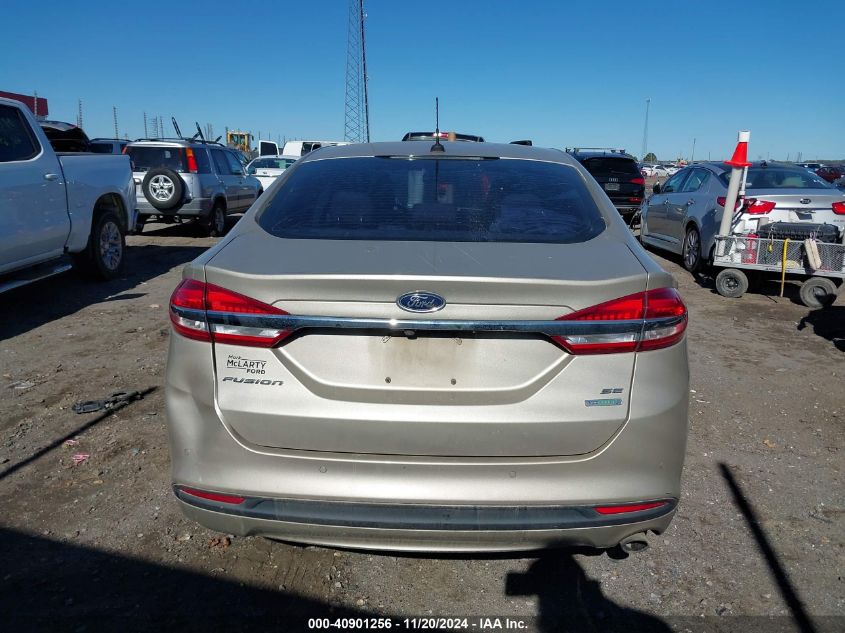 2018 Ford Fusion Se VIN: 3FA6P0HDXJR126676 Lot: 40901256