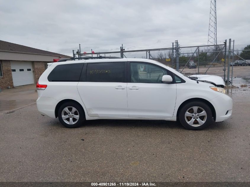 2011 Toyota Sienna Le V6 VIN: 5TDKK3DC8BS135476 Lot: 40901265