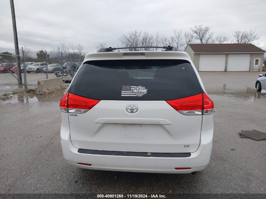 2011 Toyota Sienna Le V6 VIN: 5TDKK3DC8BS135476 Lot: 40901265