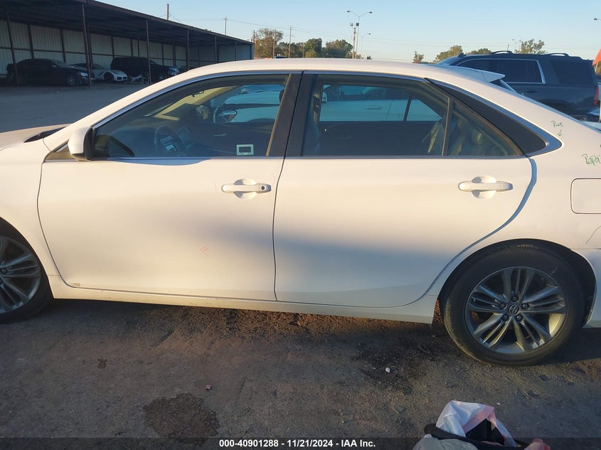 2015 Toyota Camry Se VIN: 4T1BF1FK1FU899874 Lot: 40901288