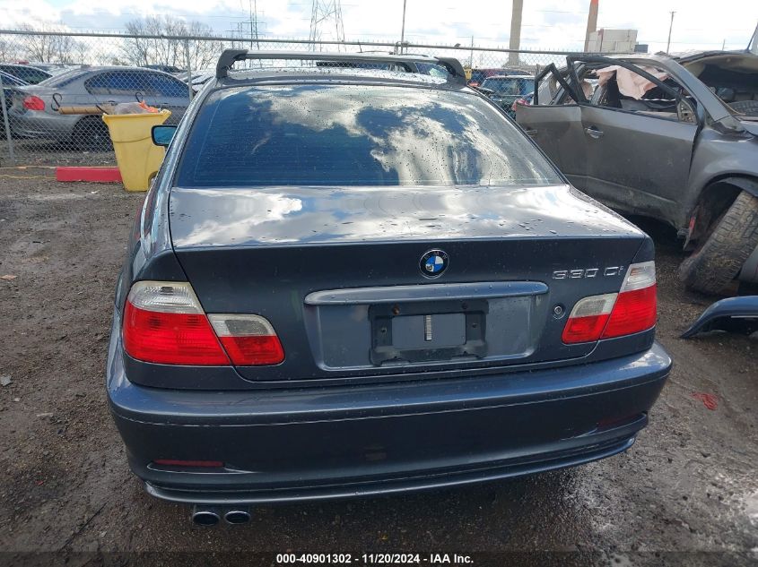 2003 BMW 330Ci VIN: WBABN534X3JU45136 Lot: 40901302