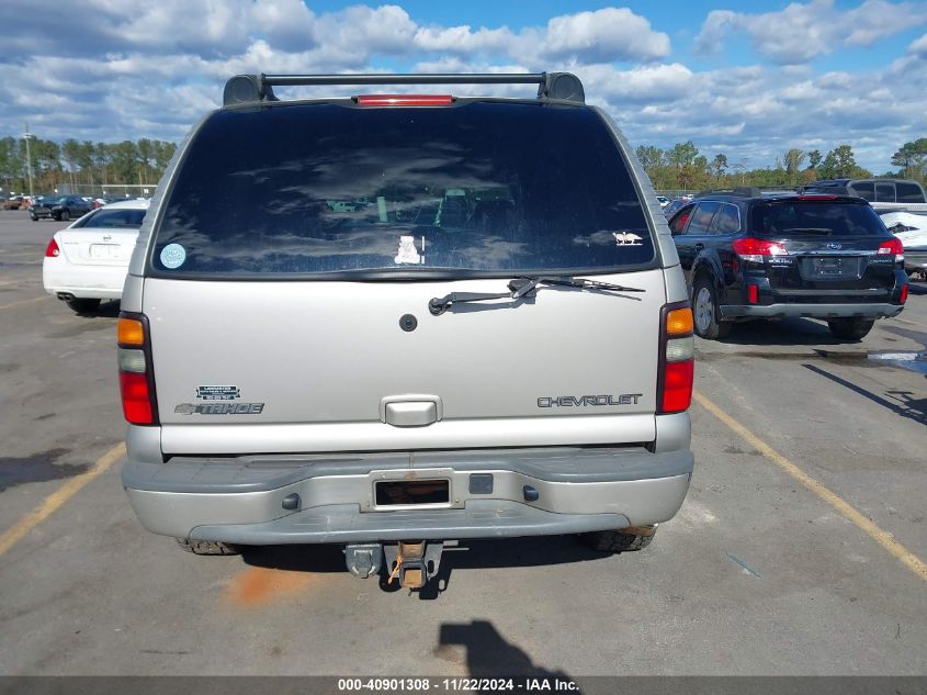 2005 Chevrolet Tahoe Z71 VIN: 1GNEK13T85R147379 Lot: 40901308