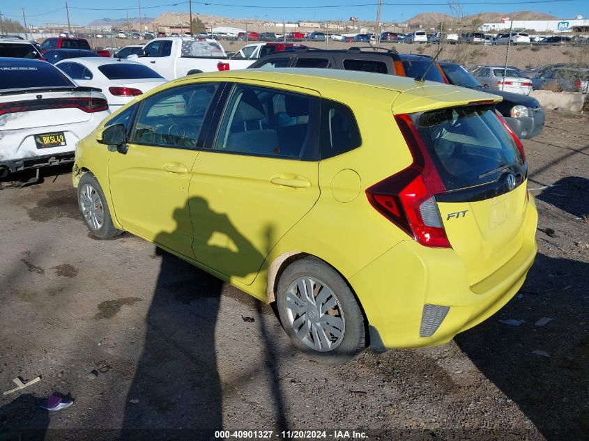 2015 Honda Fit Lx VIN: 3HGGK5H59FM744659 Lot: 40901327