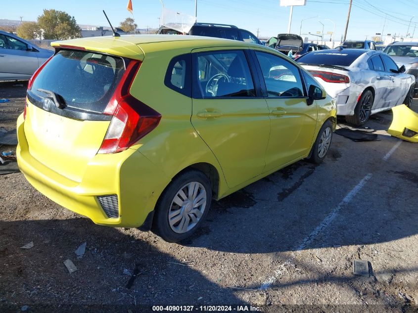 2015 Honda Fit Lx VIN: 3HGGK5H59FM744659 Lot: 40901327