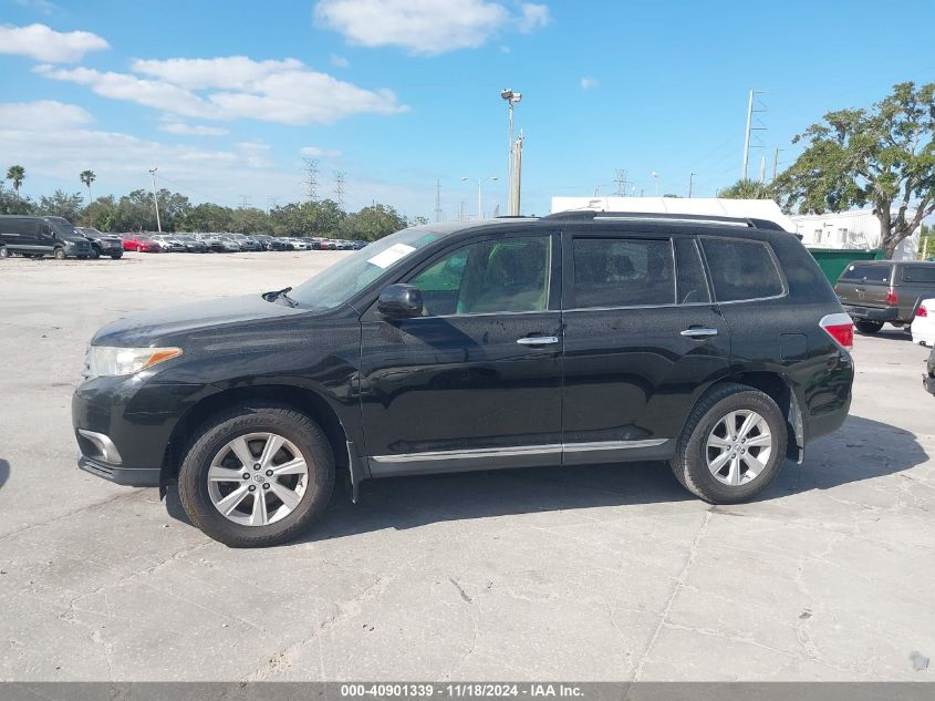 2012 Toyota Highlander Se V6 VIN: 5TDZK3EH0CS089636 Lot: 40901339