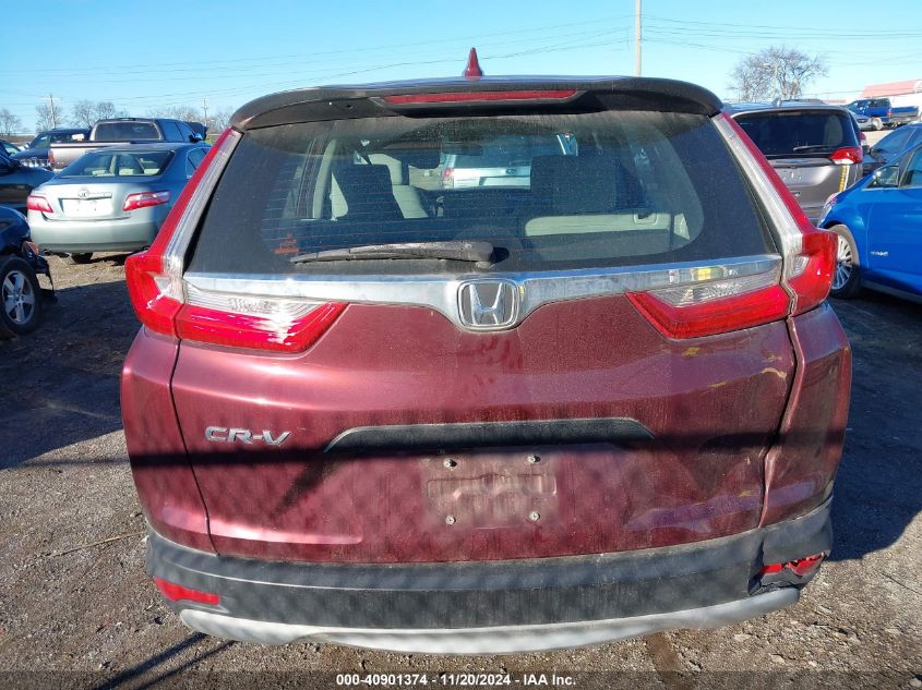 2018 Honda Cr-V Lx VIN: 2HKRW5H37JH409800 Lot: 40901374