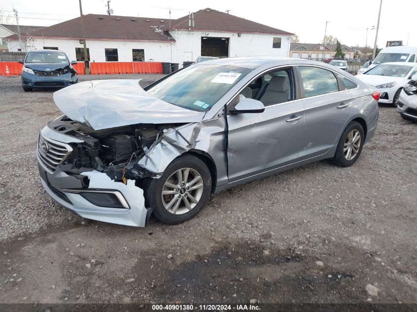 VIN 5NPE24AF9GH429712 2016 Hyundai Sonata, SE no.2