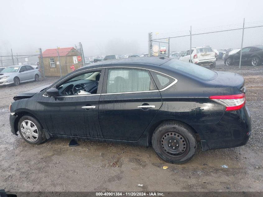 2015 Nissan Sentra Sv VIN: 3N1AB7AP2FL689539 Lot: 40901384